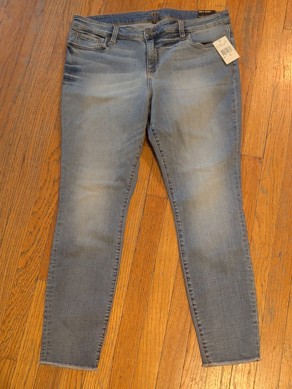Kut From The Kloth Raw Hem Skinny Jeans